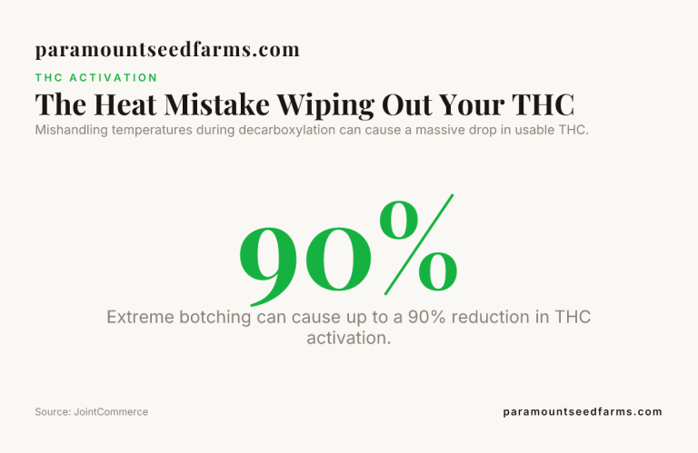 The Decarboxylation Mistake That Destroys 30% of Your Potency (And How to Fix It in 2026) 4