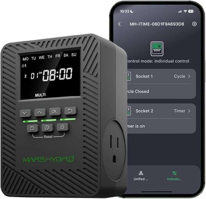 Mars Hydro iTime 2-in-1 Smart Timer Review: Automate Your Indoor Garden 13